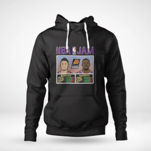 1 Hoodie NBA Jam Phoenix Suns Kevin Durant and Devin Booker T Shirt