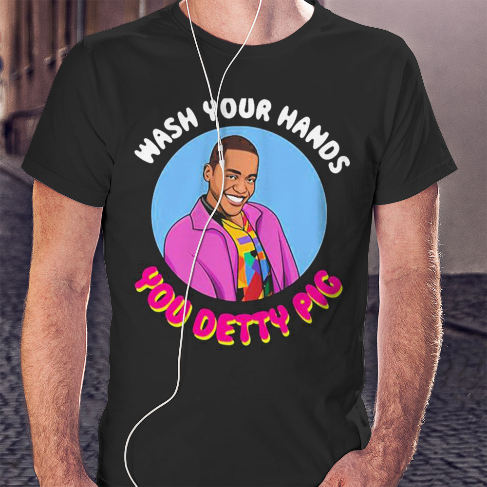 Eric Effiong Wash Your Hands You Detty Pig Shirt Ladies T-shirt