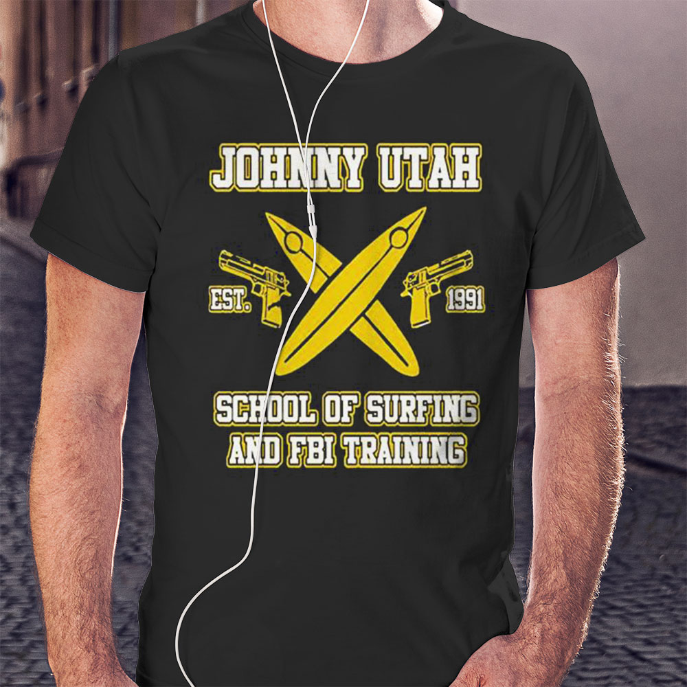 Johnny Utah School Point Break Shirt Ladies T-shirt