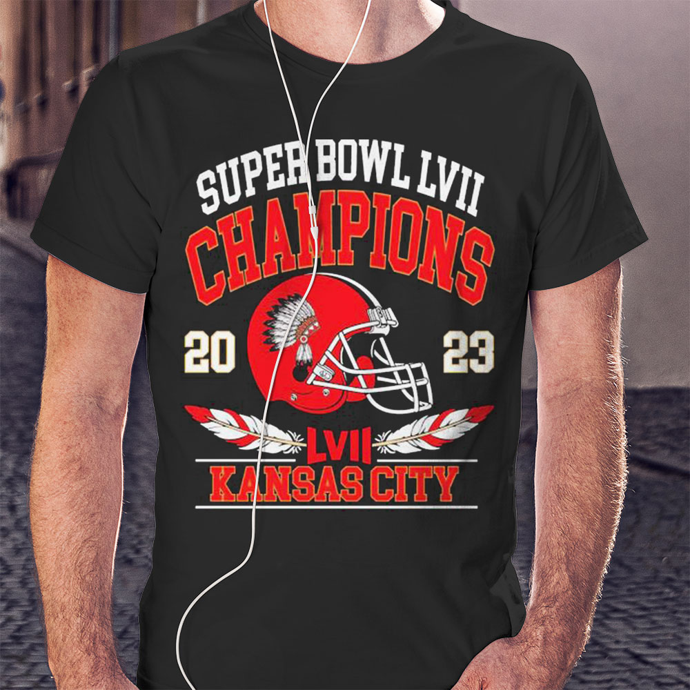 Kc Chiefs Champion Super Bowl 2023 T-Shirt, Kansas City Chiefs Afc  Champions Shirt - T-shirts Low Price