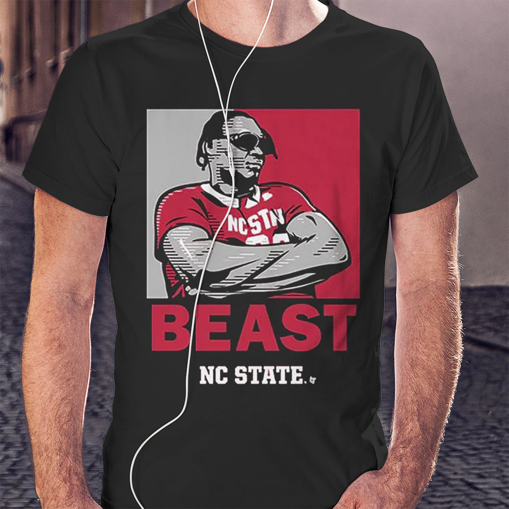 Nc State Basketball Dj Burns Beast Shades Shirt Longsleeve