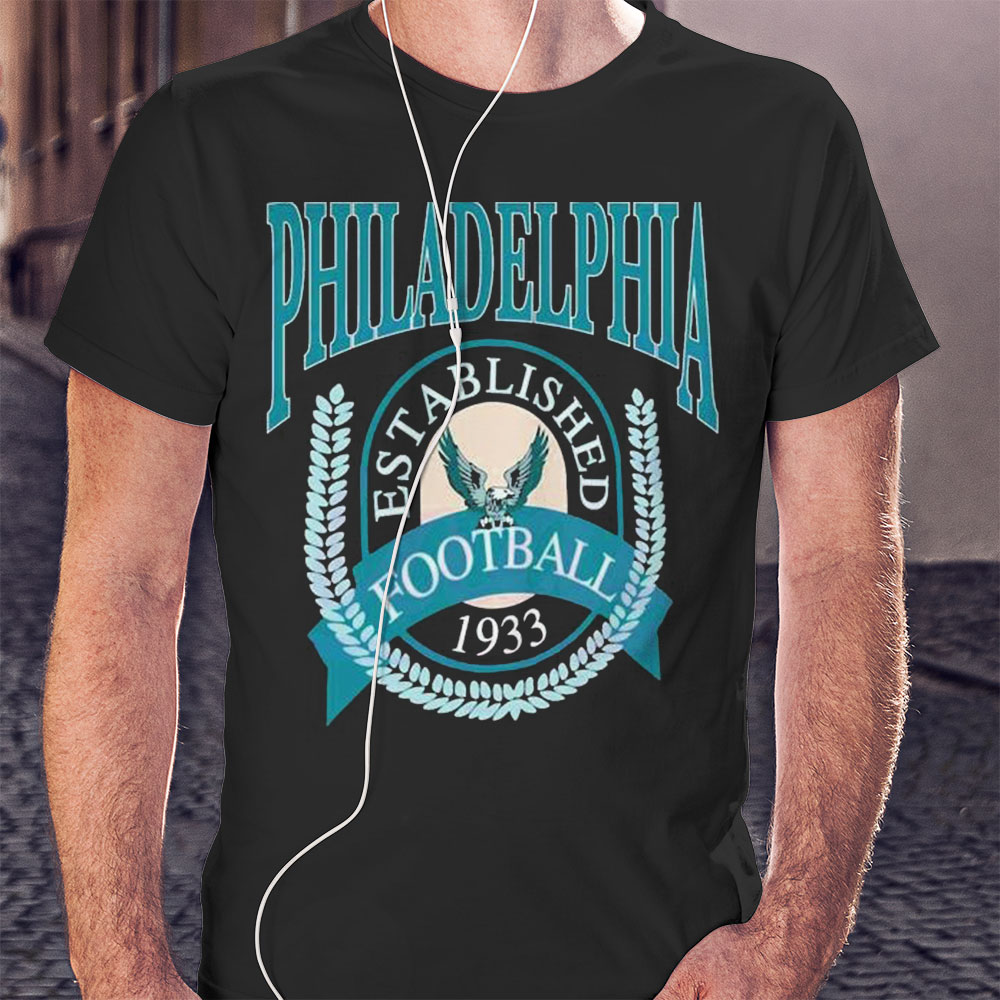 Philadelphia Football Shirt Vintage Philadelphia Football Tshirt