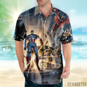 Hawaiian Shirt Avengers by Dustin Weaver Hawaiian Shirt 1