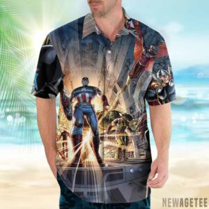 Hawaiian Shirt Avengers by Dustin Weaver Hawaiian Shirt