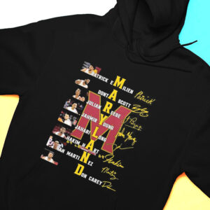 Hoodie Maryland Patrich Emilien Donta Scott Julian Reese Don Carey Signature Shirt Hoodie