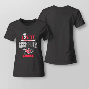 Lady Tee Lvii Super Bowl Champions Kc Chiefs T Shirt
