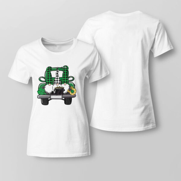 St Patricks Day Gnomes Truck Shirt, Hoodie