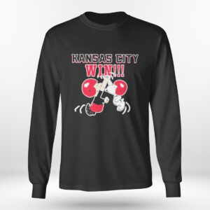 Longsleeve shirt Charlie And Snoopy Kansas City Chiefs Win Super Bowl LVII T Shirt