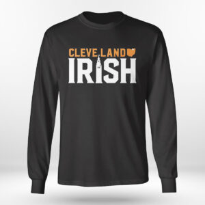 Longsleeve shirt Cleveland Irish St Patricks Day Shirt Hoodie