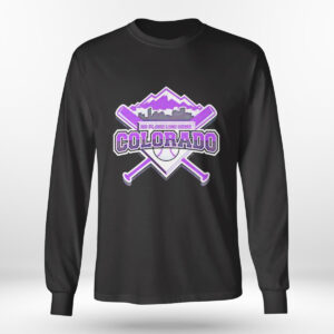 Longsleeve shirt Colorado Rockies No Place Like Home Shirt Hoodie