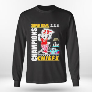 Longsleeve shirt K C Wolf Kansas City Chiefs Super Bowl Champions Trophy Shirt Hoodie