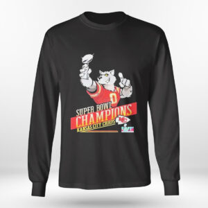 Longsleeve shirt KC Wolf Trophy Super Bowl Champions Kansas City Chiefs T Shirt