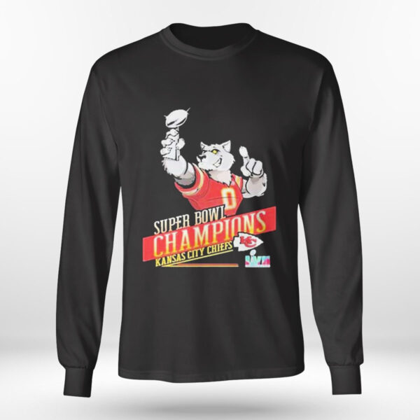 K.C Wolf Trophy Super Bowl Champions Kansas City Chiefs T-Shirt