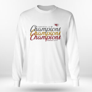 Longsleeve shirt Kansas City Chiefs Super Bowl LVII Champions Win Repeat T Shirt