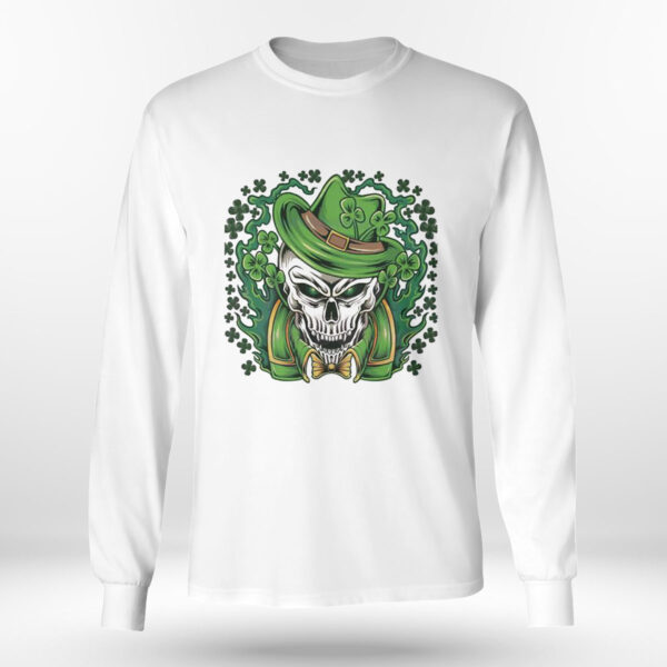 Lucky Irish Skull St Patricks Day Shirt, Hoodie