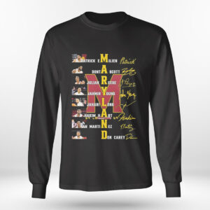 Longsleeve shirt Maryland Patrich Emilien Donta Scott Julian Reese Don Carey Signature Shirt Hoodie