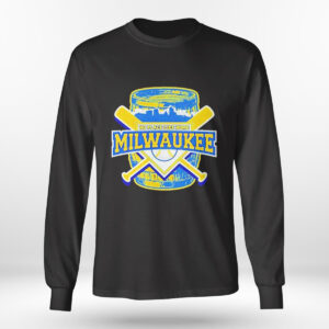 Longsleeve shirt Milwaukee Brewers No Place Like Home Shirt Hoodie