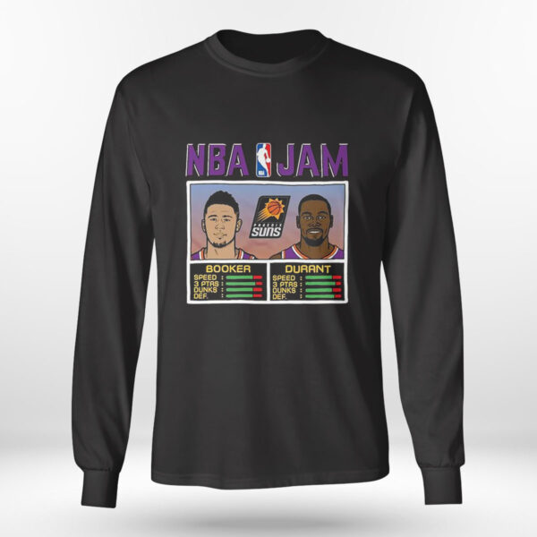 NBA Jam Phoenix Suns Kevin Durant and Devin Booker T-Shirt