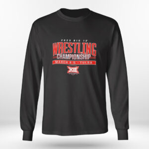 Longsleeve shirt Official Big 12 Wrestling Championship 2023 Tulsa Shirt Hoodie