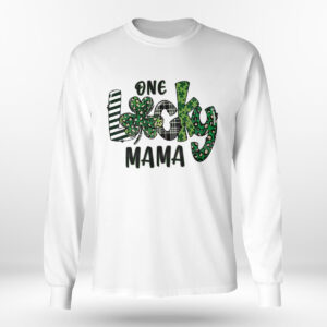 Longsleeve shirt One Lucky Mama St Patrick Day Shirt Hoodie