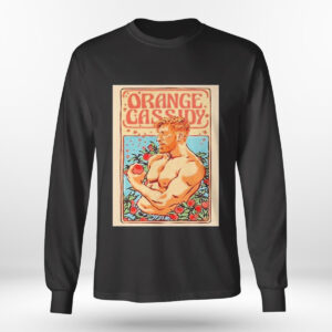 Longsleeve shirt Orange Cassidy x AEW Poster Vintage T Shirt