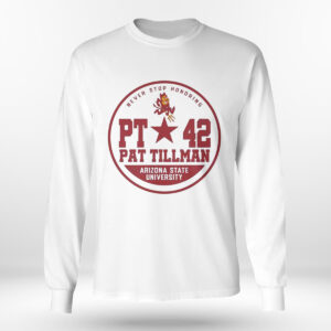 Longsleeve shirt Pat Tillman Gold Arizona State Sun Devils Circle T Shirt