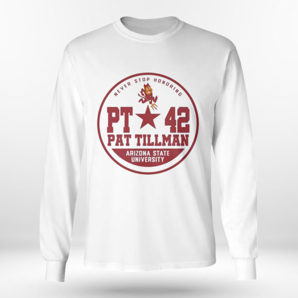 Pat Tillman Gold Arizona State Sun Devils Circle T-Shirt