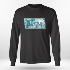 Longsleeve shirt Philadelphia Eagles Philly Sky State T Shirt
