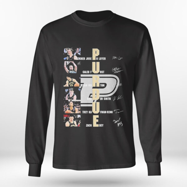 Purdue Fletcher Jose Ph Loyer Caleb Furst Ethan Morton Braden Smith Trey Kaufman Renn Zach Edey Shirt