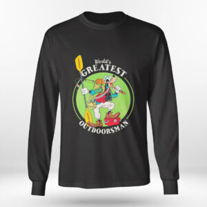 Longsleeve shirt Retro Disney Goofy Outdoorsman Disneyland Family Vacation Shirt Hoodie