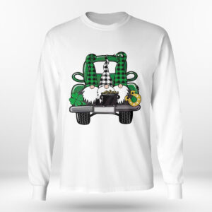 Longsleeve shirt St Patricks Day Gnomes Truck Shirt Hoodie