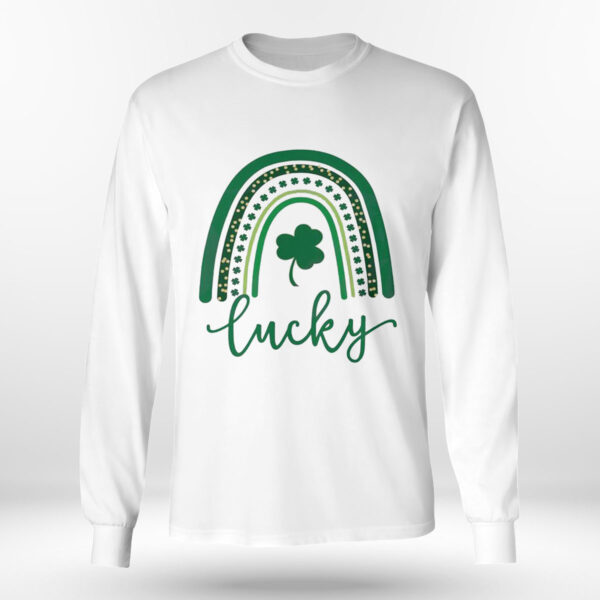 St Patricks Day Lucky Rainbow Shirt, Hoodie