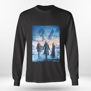 Longsleeve shirt Vikings Valhalla Season 2 Poster Movie Vintage T Shirt