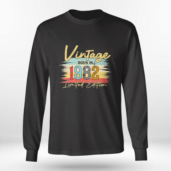 Vintage Born In 1982 Limited Edition Classic Shirt, Hoodie