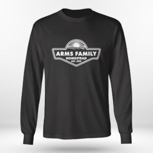 Longsleeve shirt White Arms Family Merch Arms Family Homestead Logo Shirt Hoodie