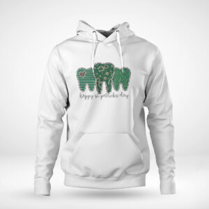 Pullover Hoodie Dentist St Patricks Day Four Leaf Clover Shirt Hoodie