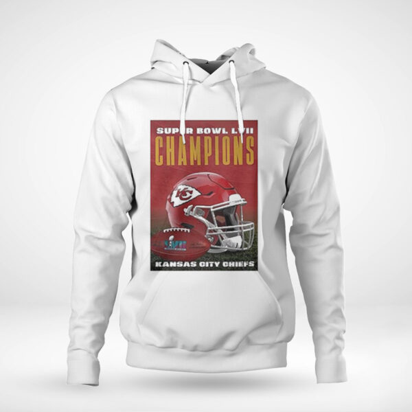 Kansas City Chiefs Wincraft Super Bowl Lvii Champions Vertical Banner Shirt, Hoodie