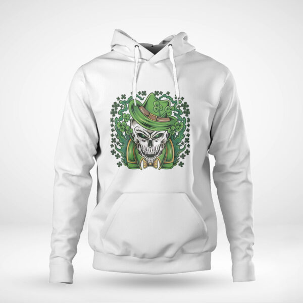 Lucky Irish Skull St Patricks Day Shirt, Hoodie