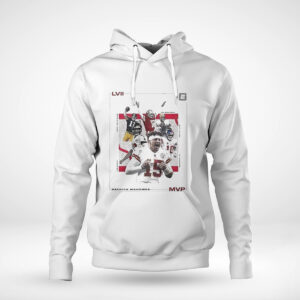 Pullover Hoodie Patrick Mahomes Mvp Lvii Poster T Shirt