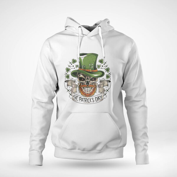 St Patricks Day Irish Skull Shirt, Hoodie