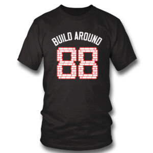 black Shirt Build Around Chi 88 Shirt Hoodie