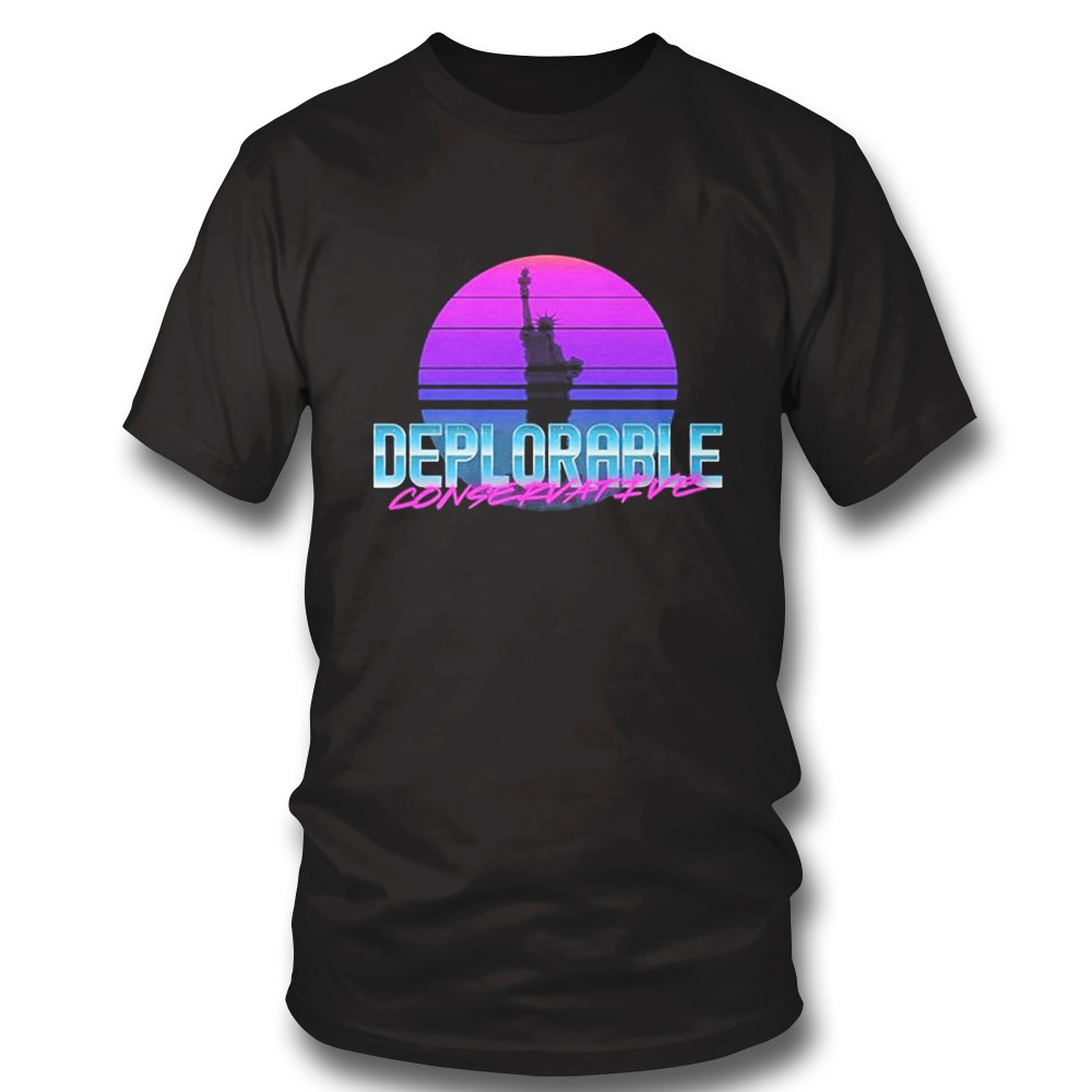 Deplorable Conservative Retro Shirt