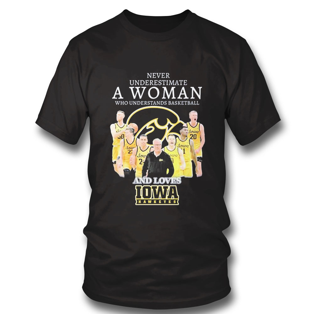 Never Underestimate A Woman Who Understands Basketball And Loves Purdue Mens Basketball Shirt