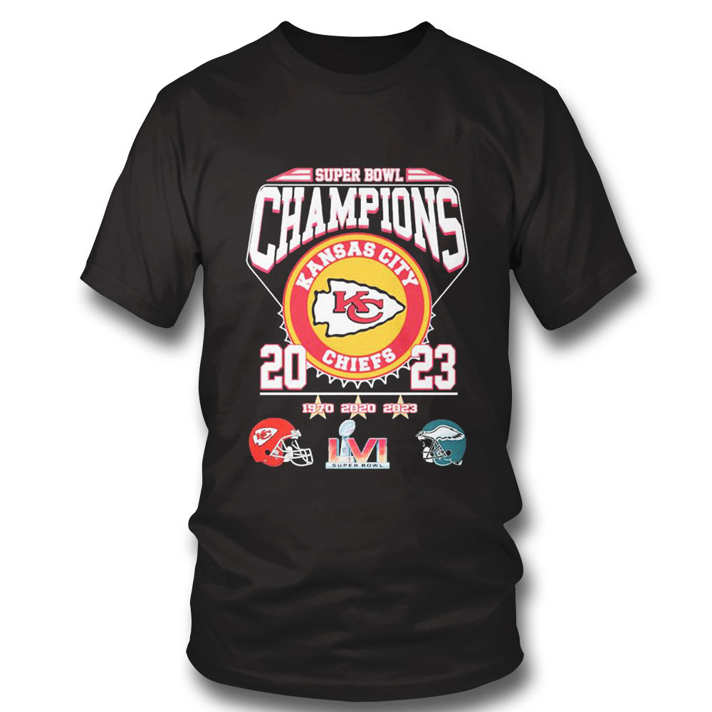 Super Bowl Champions 2023 Kansas City Chiefs 38 35 Philadelphia Eagles Shirt