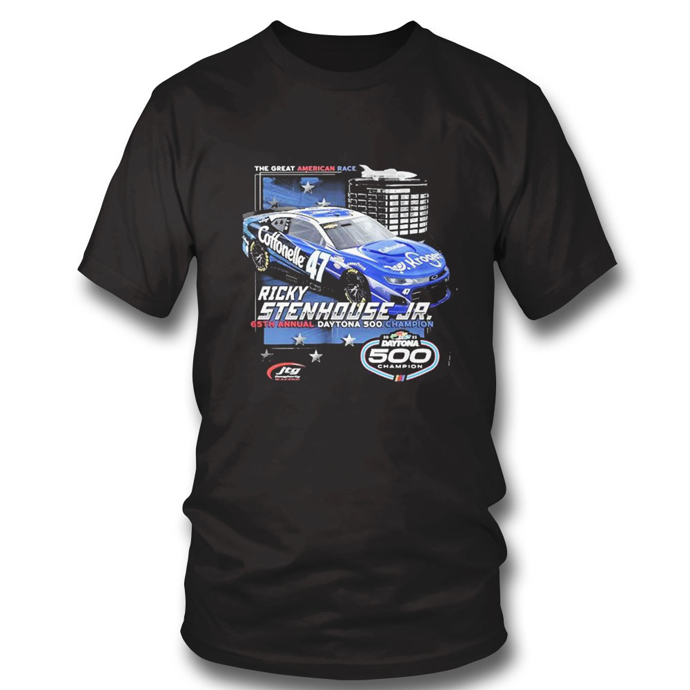 The Great American Race Ricky Stenhouse 2023 Daytona 500 Champion Shirt