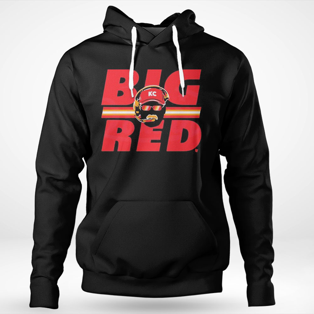 Big Red Kc Chiefs Football Shirt Longsleeve
