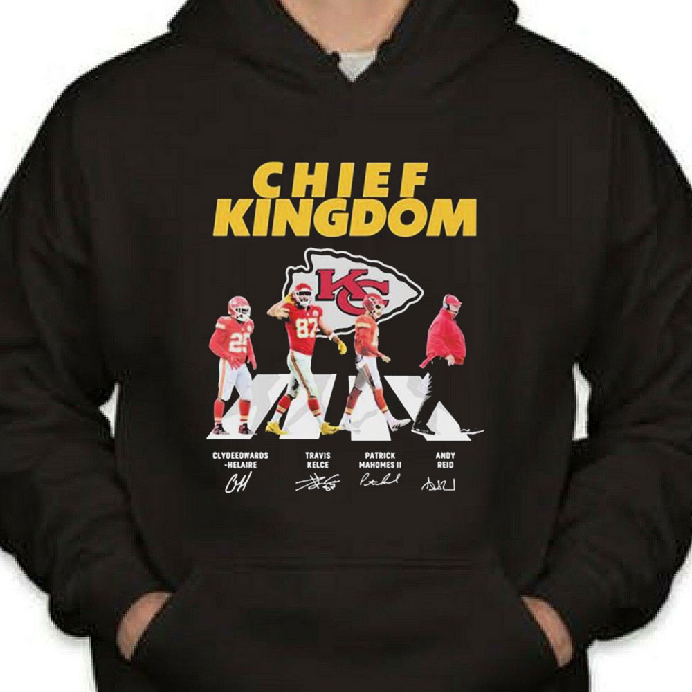 Travis Kelce Patrick Mahomes Chris Jones Kingdom Long Sleeve Shirt