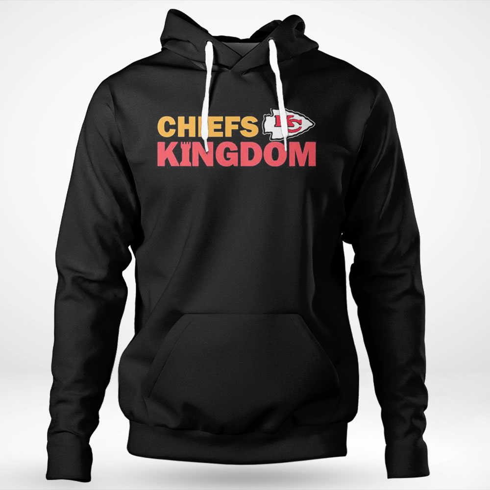 Chiefs Kingdom Kansas City Chiefs Football Fans Shirt Ladies T-shirt