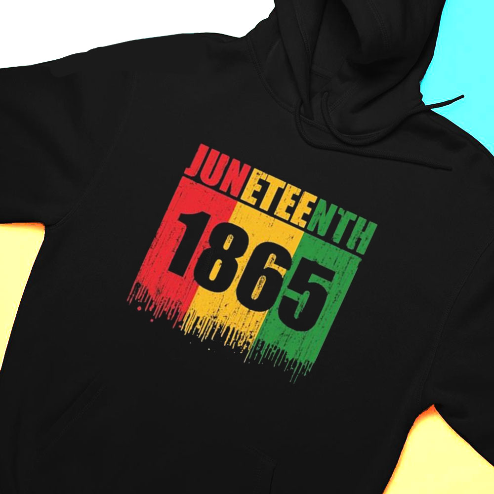 Juneteenth 1865 African Shirt Hoodie