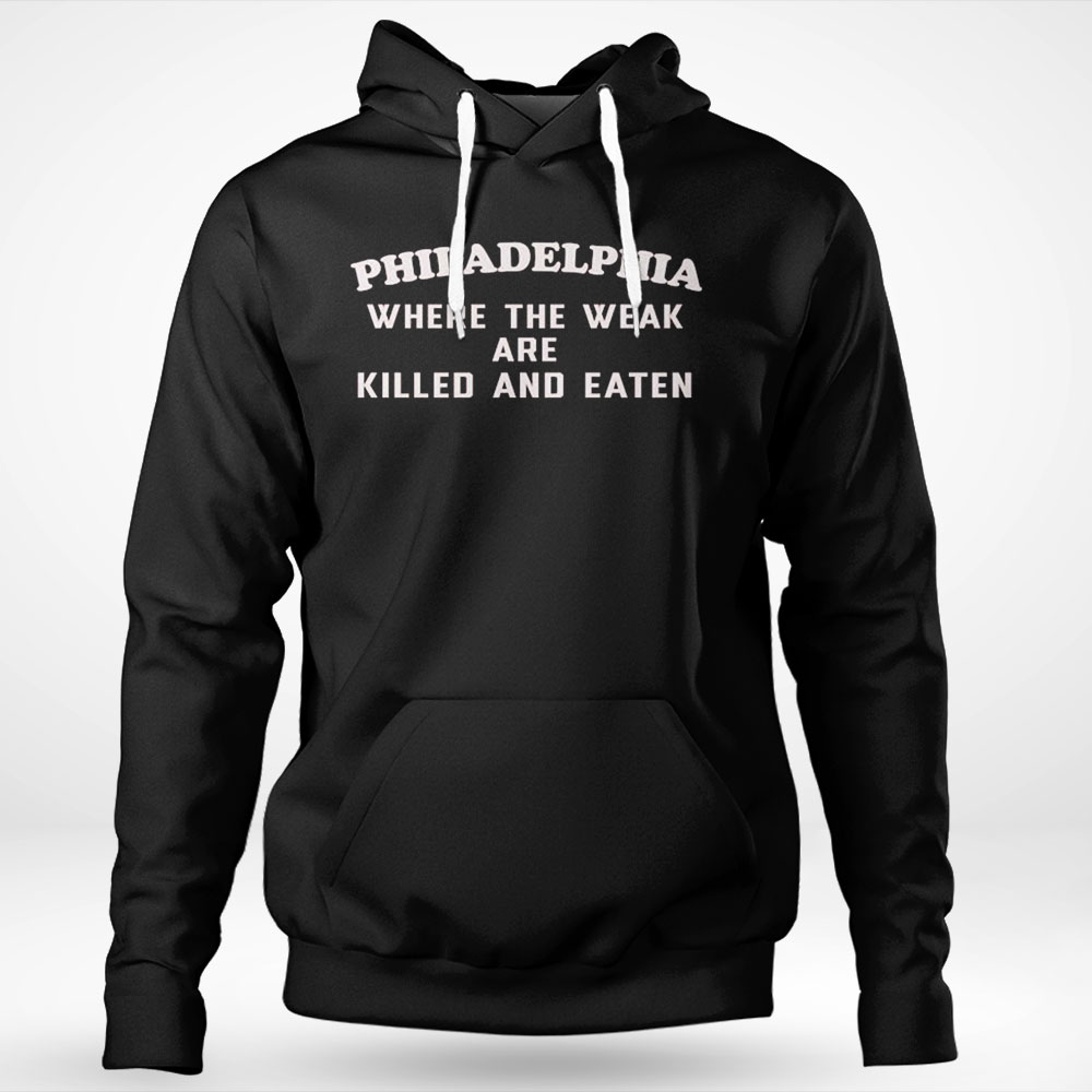 Philadelphia Eagles Where The Weak Are Killed And Eaten Shirt Ladies T-shirt